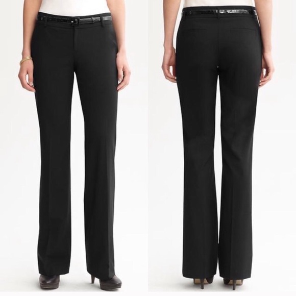 NWT, Banana Republic Martin Fit Black Pants! - Picture 1 of 6